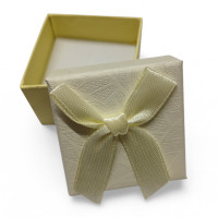 Коробочка для кольца/ 50х50х35 мм / лимонный