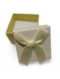 Коробочка для кільця/50х50х35 мм/ лимонний