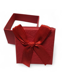 Коробочка для кільця/50х50х35 мм / червоний