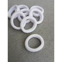 Резинка "Калуш" микрофибра. Размер - 2,7 мм. Цвет - белый