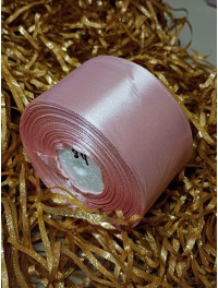 Атласна стрічка/5 см/33 метри/пудра