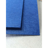 Фетр для рукоделия. Толщина - 3 мм. Размер листа 20×30 см. Цвет - синий