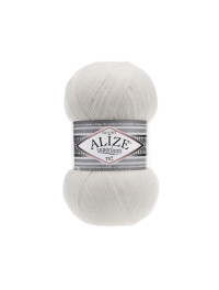 Пряжа Alize Superlana Tig колір слонова кістка № 599 / 100 г / 570 м