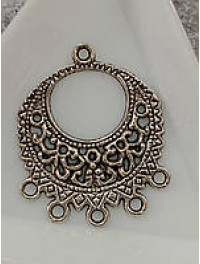 Конектор/3×2,6 см/ Колір сталь