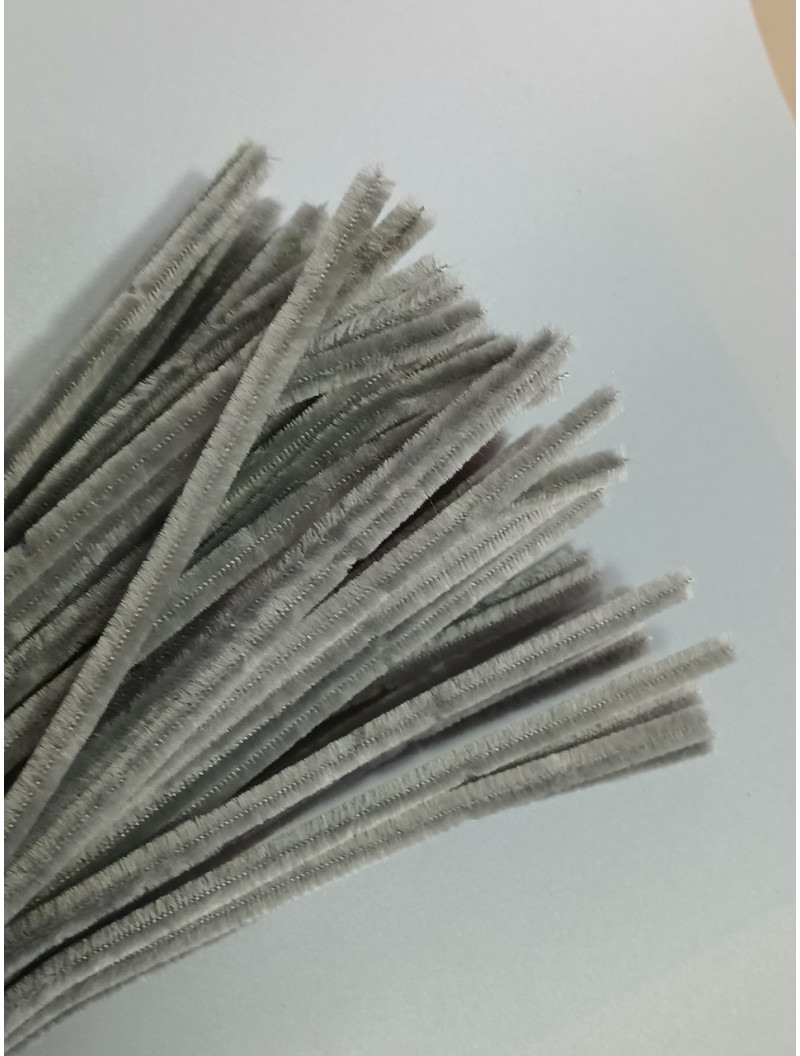 Синьий дріт/30 см/5 мм/1 шт./сірий