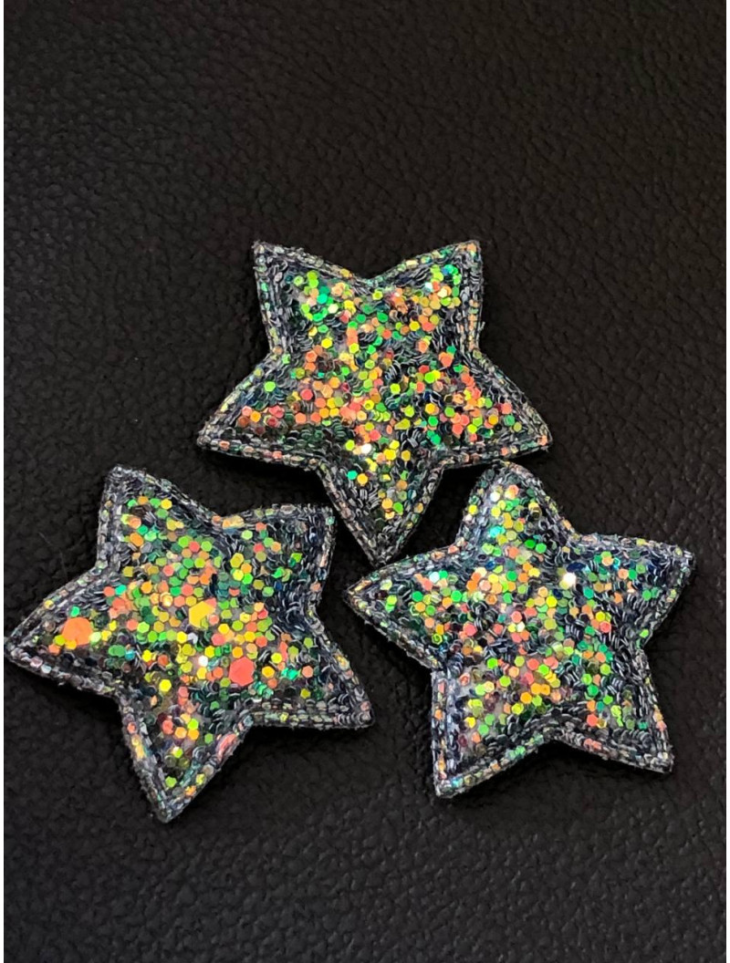 Патчі "Зірка" Колір синій. Розмір  3,8 см.
матеріал  екошкіра. Ціна вказана за 1 шт.