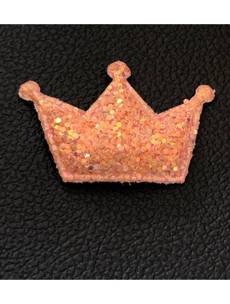 Патчі "Корона" Колір  персиковий. Розмір  4,3 см×2,7 см. Ціна вказана за 1 шт.