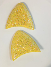 Патчі "Вушка" Колір жовтий. Розмір  5 см×6 см.
ціна вказана за пару