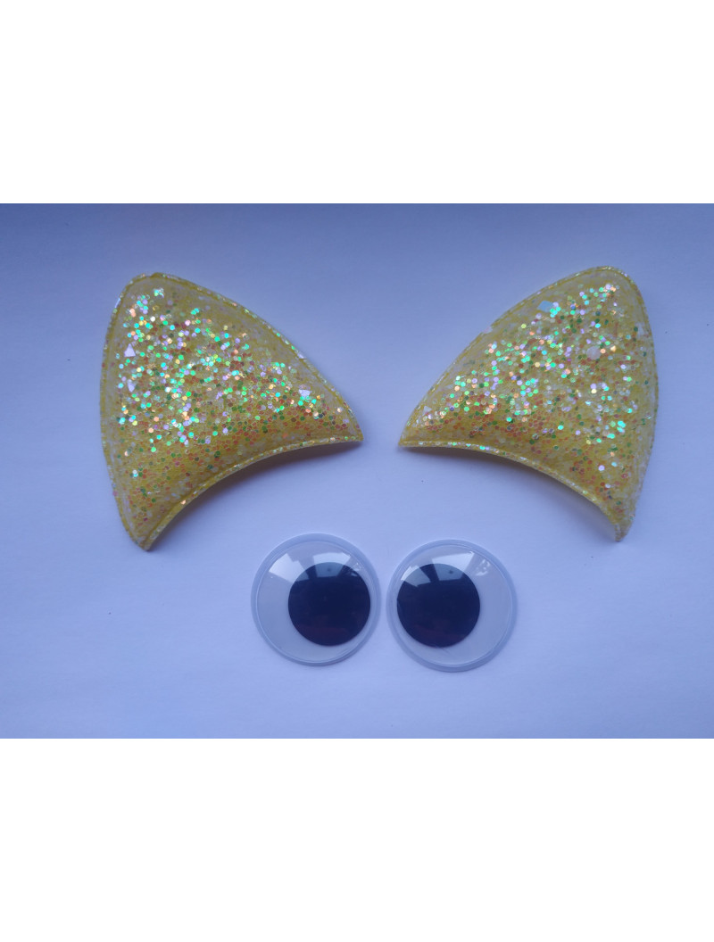 Патчі "Вушка" Колір жовтий. Розмір  5 см×6 см.
ціна вказана за пару