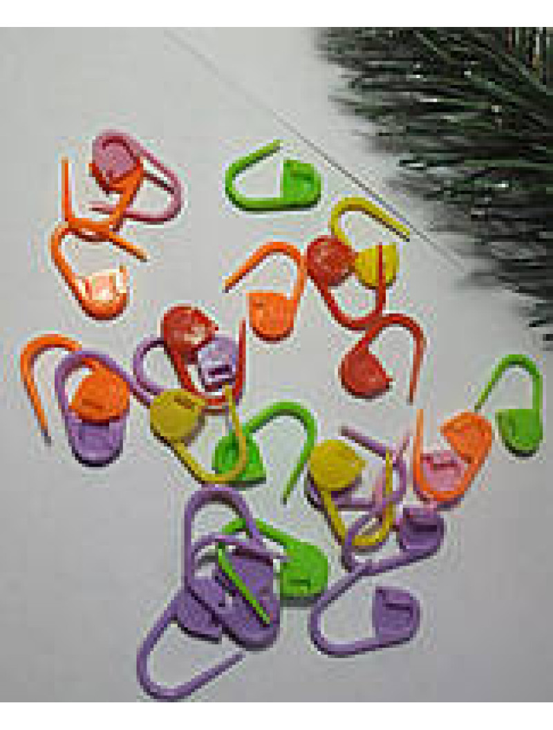 Маркери для в'язання / мікс / 22×11мм / 10 шт