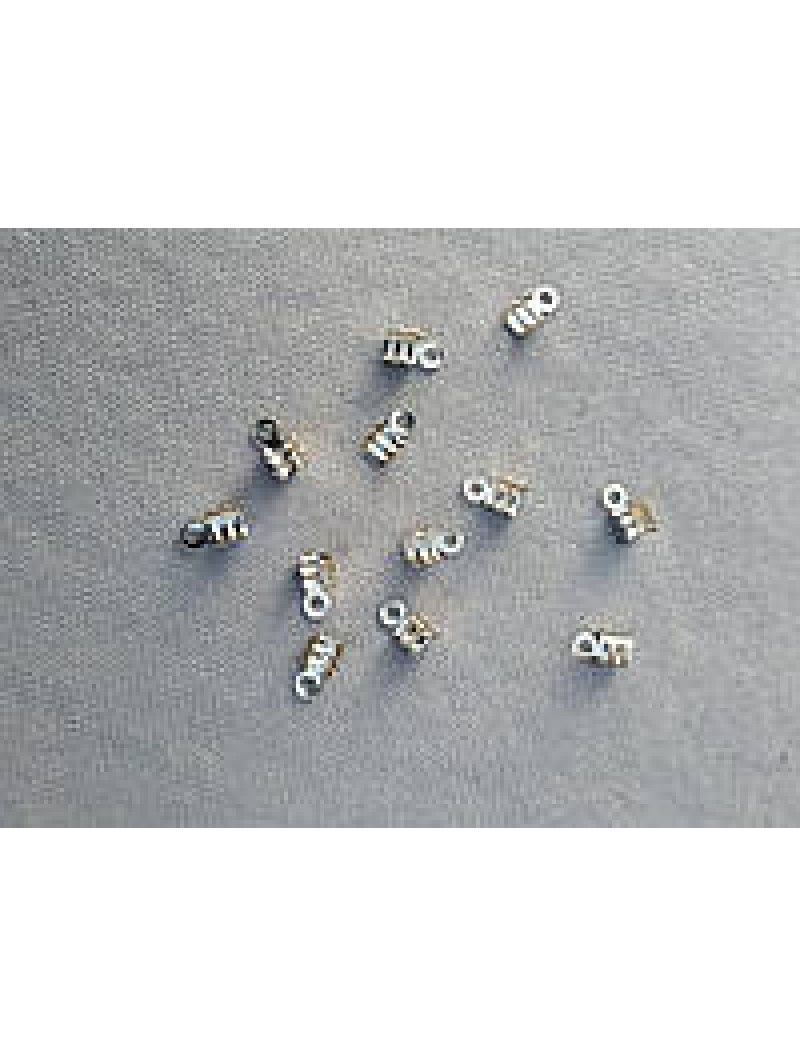 Кінцевики для шнурів з насічками

Розмір: довжина 0,8 см
Ширина 0,4 см
Колір - срібло.
10 шт. в пакованні