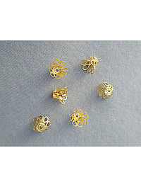 Обіймач дзвіночок.
Розмір - 1,3 см.
Колір золото. Ціна за 10 шт