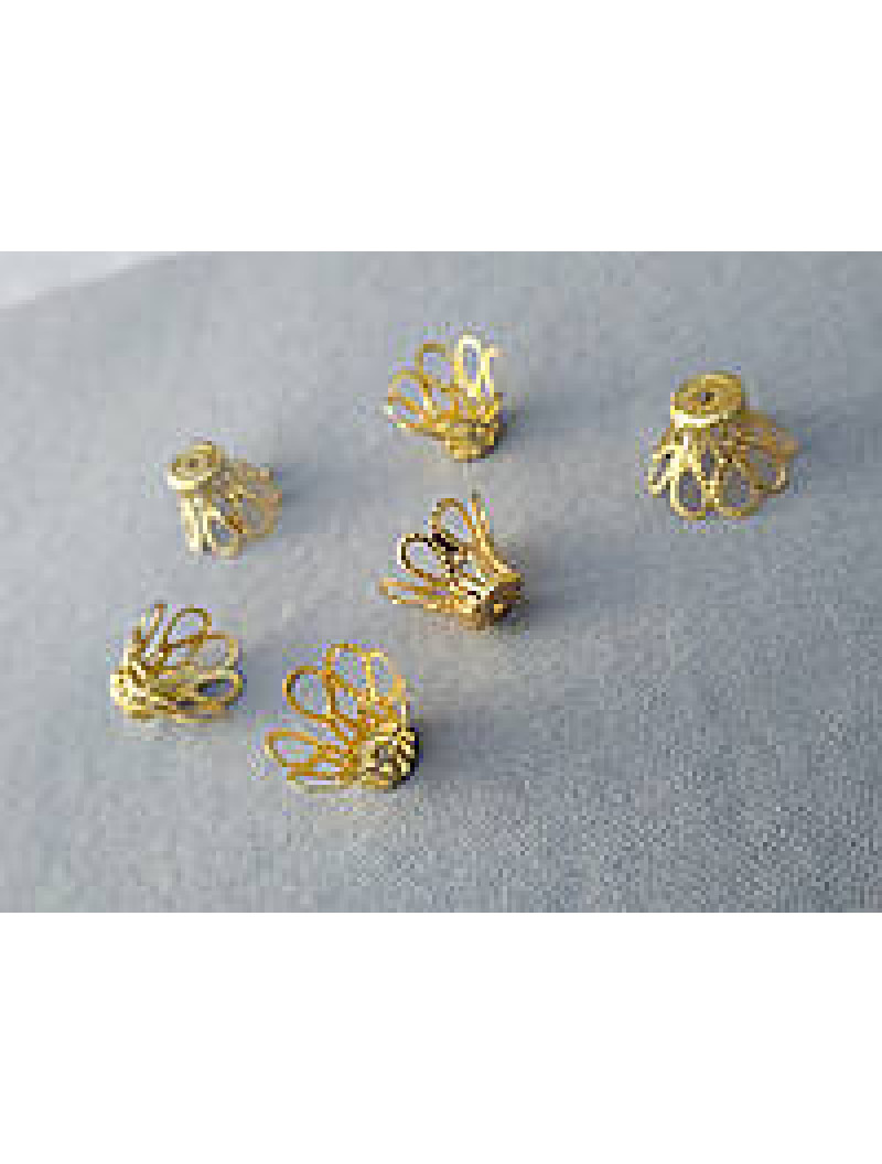 Обіймач дзвіночок.
Розмір - 1,3 см.
Колір золото. Ціна за 10 шт