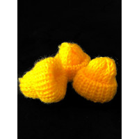 В'язані міні шапочки
Розмір - 35*35 мм
колір - жовтий.
ціна за 1 шт