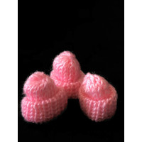 В'язані міні шапочки
Розмір - 35*35 мм
колір - рожевий
ціна за 1 шт