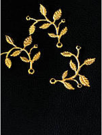 Конектор 28*45 мм 1 шт. колір лимонне золото