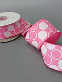 Репсова стрічка. Ширина  4 см. Колір  малиновий Ціна вказана за 1 метр