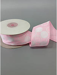 Репсова стрічка. Ширина  4 см. Колір рожевий. Ціна вказана за 1 метр