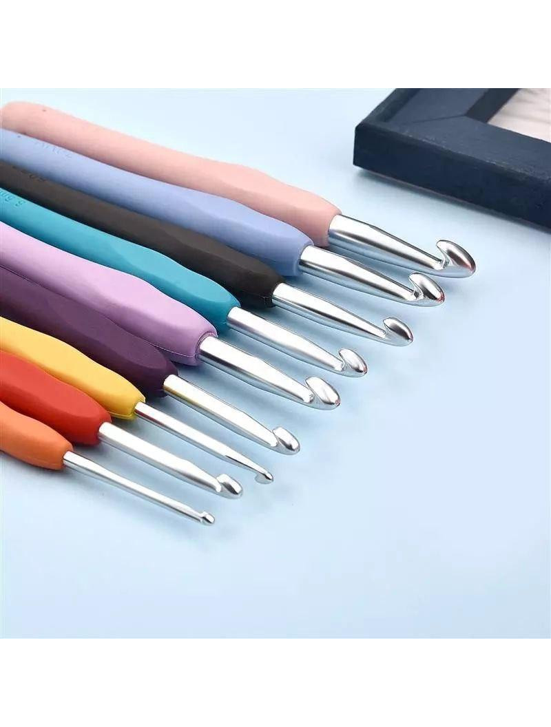 Гачок із силіконовою ручкою. Розмір 3.5 мм. Колір в асортименті