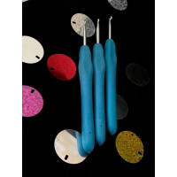 Гачок із силіконовою ручкою. Розмір 4.5 мм. Колір в асортименті