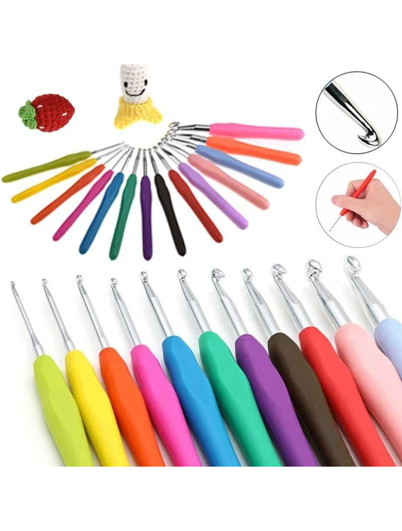 Гачок із силіконовою ручкою. Розмір 5 мм. Колір в асортименті