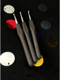 Гачок із силіконовою ручкою. Розмір 6 мм. Колір в асортименті