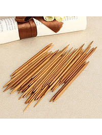 Набір бамбуковых спиц для в'язання.  В уп. 55 спиців