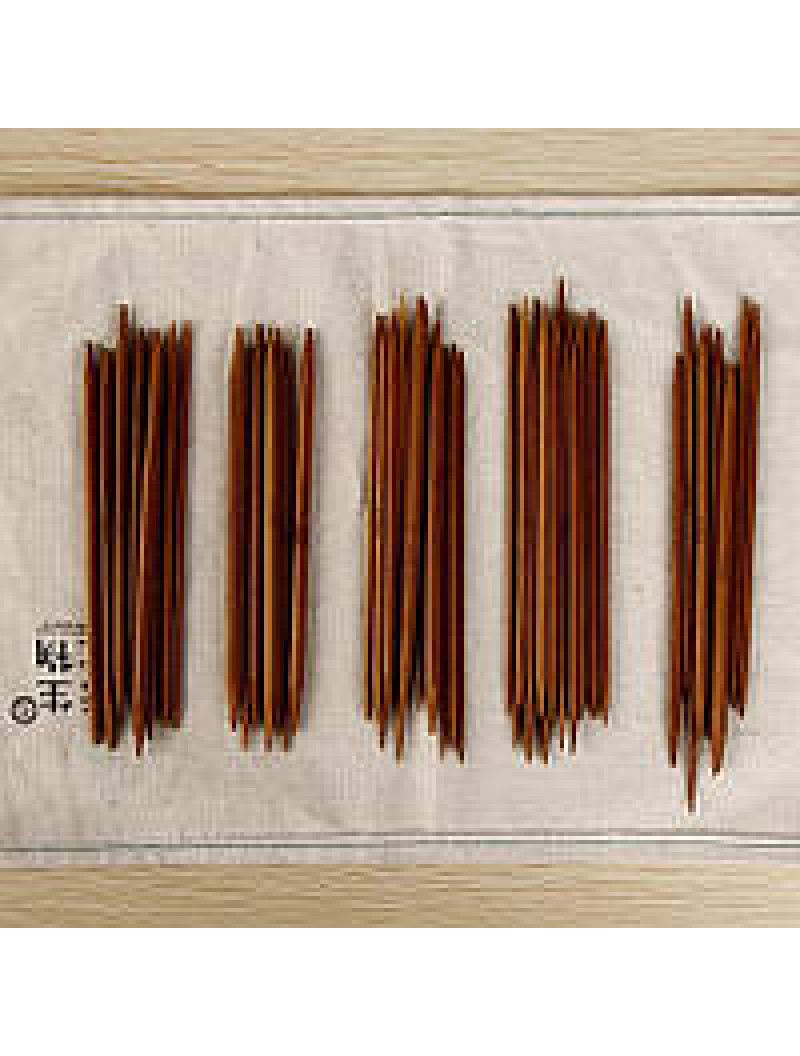 Набір бамбуковых спиц для в'язання.  В уп. 55 спиців