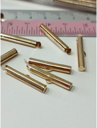 Слайдер. Розмір 4×25 мм. Колір  золото. 1 шт