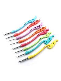 Набір гачків 8 шт для в'язання з ажурною ручкою