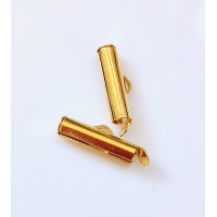 Застібка "слайдер". Розмір  4×16 мм. Колір  лимонне золото. Ціна вказана за 1 шт.