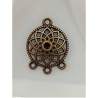 Коннектор. Размер 18*24 мм. Цветная бронза. Цена указана за 1 шт.