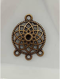 Конектор. Розмір  18*24 мм. Колір  бронза. Ціна вказана за 1 шт.