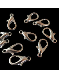 Замок лобстер Розмір  20 мм. Колір  сталь