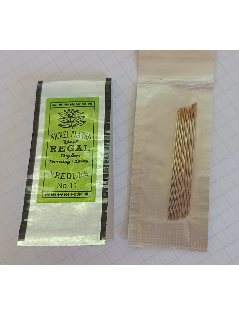 Голки для бісеру Regal Go11/паковання 20 шт.