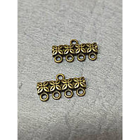 Конектор/2×2 см/ Колір бронза