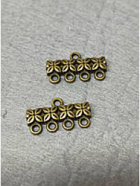 Конектор/2×2 см/ Колір бронза