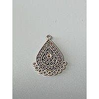 Коннектор Размер 3,5×2,5 см. Цвет сталь. Цена за 1 шт.