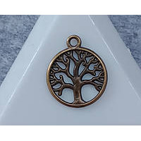 Подвеска/шир 2,5×2 см. Цвет бронза/ Цена за 1 шт.