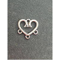 Коннектор Размер 1,5×1,5 см. Цвет сталь. Цена указана за 1 шт.