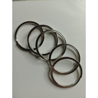 Кільце плоске. Діаметр  30 мм. Колір  сталь. Ціна вказана за 1 шт.