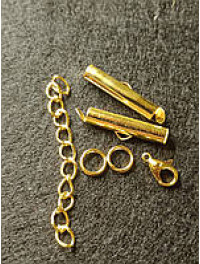 Набір для браслета. Колір  лимонне золото.