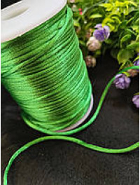 Корсетний шнур/2 мм/колір зелений/ ціна за 1 метр