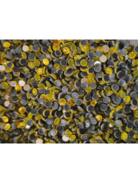 Стрази SS10 (3 мм) Колір жовтий. 10 грамів