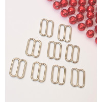 Регулятор для бретелей/1 шт./мир. сталь/14 мм