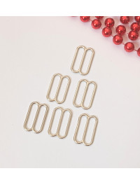 Регулятор для бретелей/1 шт./світ. сталь/17 мм