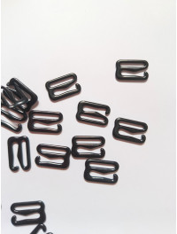 Гачок для бретелей/15 мм/чорна емаль/1 шт./