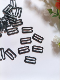 Гачок для бретелей/20 мм/чорна емаль/1 шт./