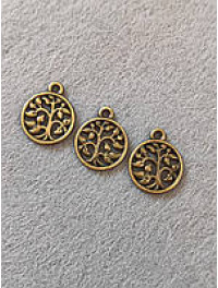 Підвіска метал/15 мм/бронза