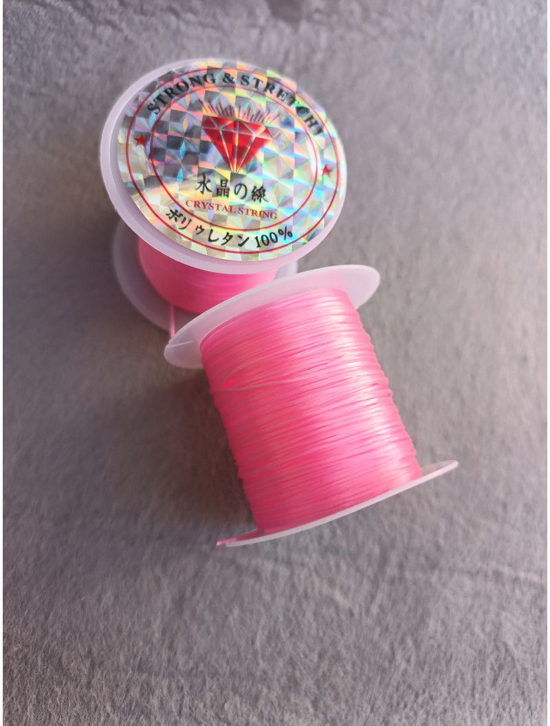 Силіконова гумка. 10 м. розовый